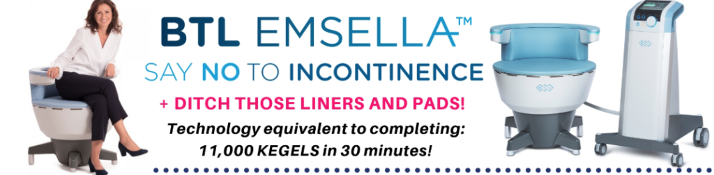 EMsella Kegel Throne Say NO to incontinence