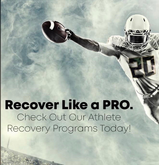 Recover like a PRO - Check out Athlete Recovery Programs Football Player