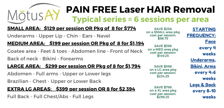 100% PAIN-FREE Laser Hair Removal! Fast + Effective!